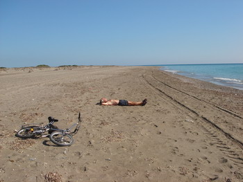 jIM ON THE BEACH